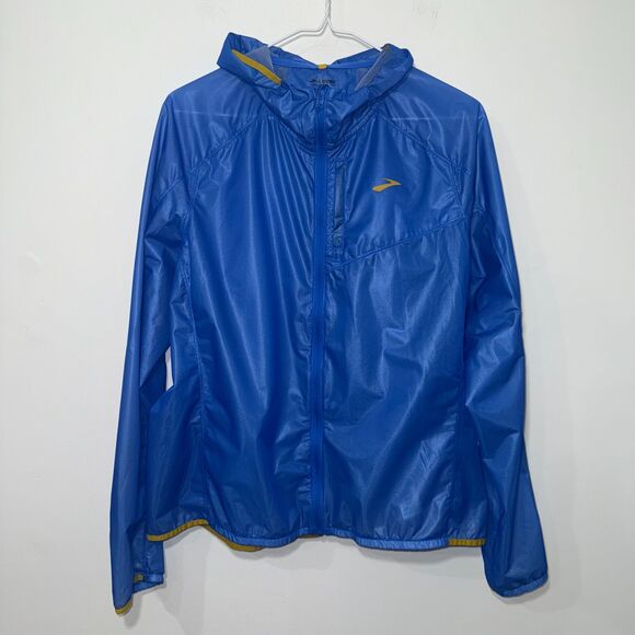 Brooks All Altitude Jacket - Bluetiful/Golden Hour XL - Picture 6 of 13